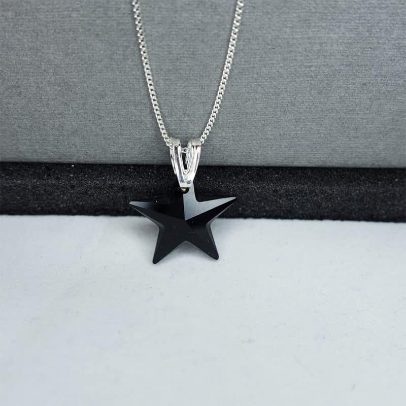 To my Daughter - Black Star Crystal Necklace - Limited - Image 2