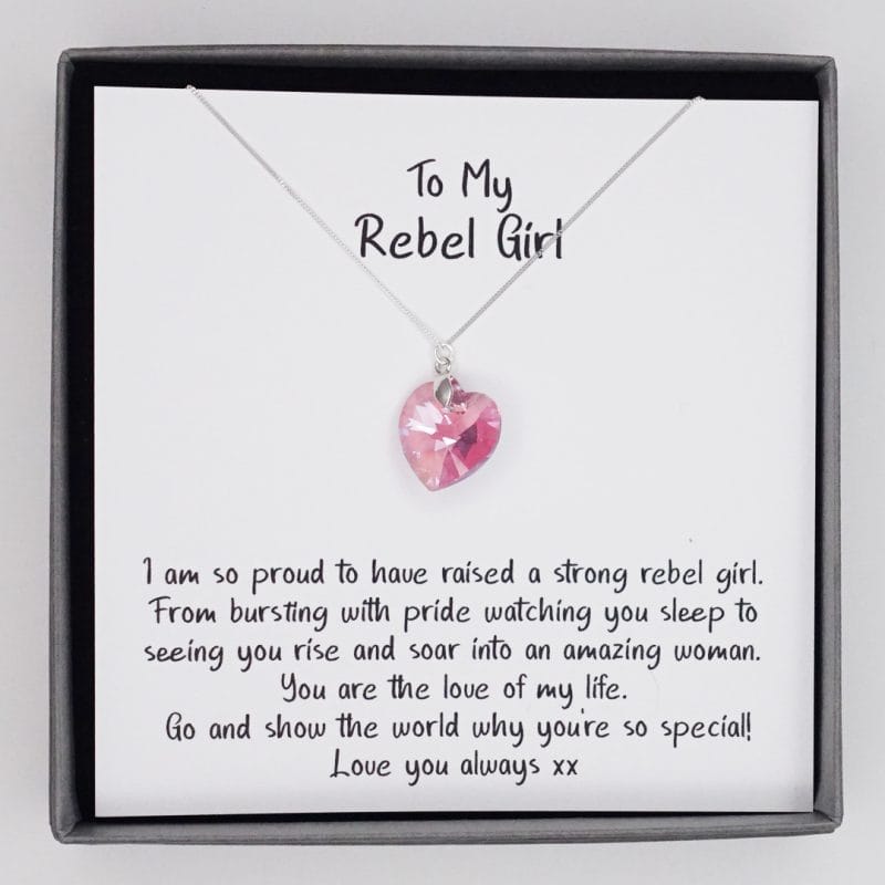 To My Rebel Girl - A Necklace of Strength and Pride