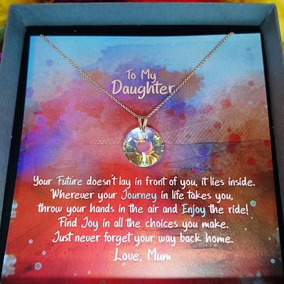 To My Daughter - Journey of Life Necklace