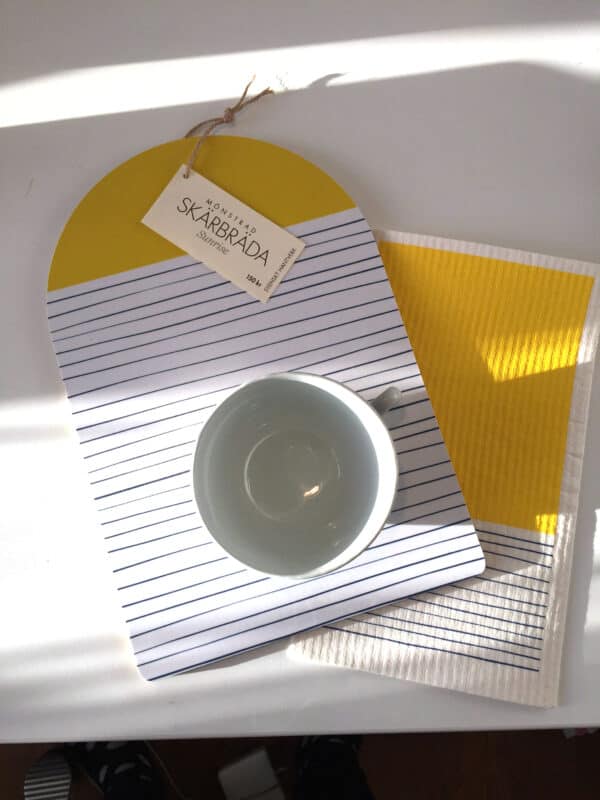 3-pack. Disktrasor "Solnedgång"