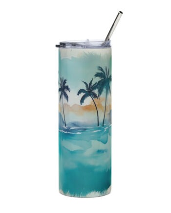 Stainless Steel Tumbler (Beach)