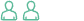Green icon with two user silhouettes.
