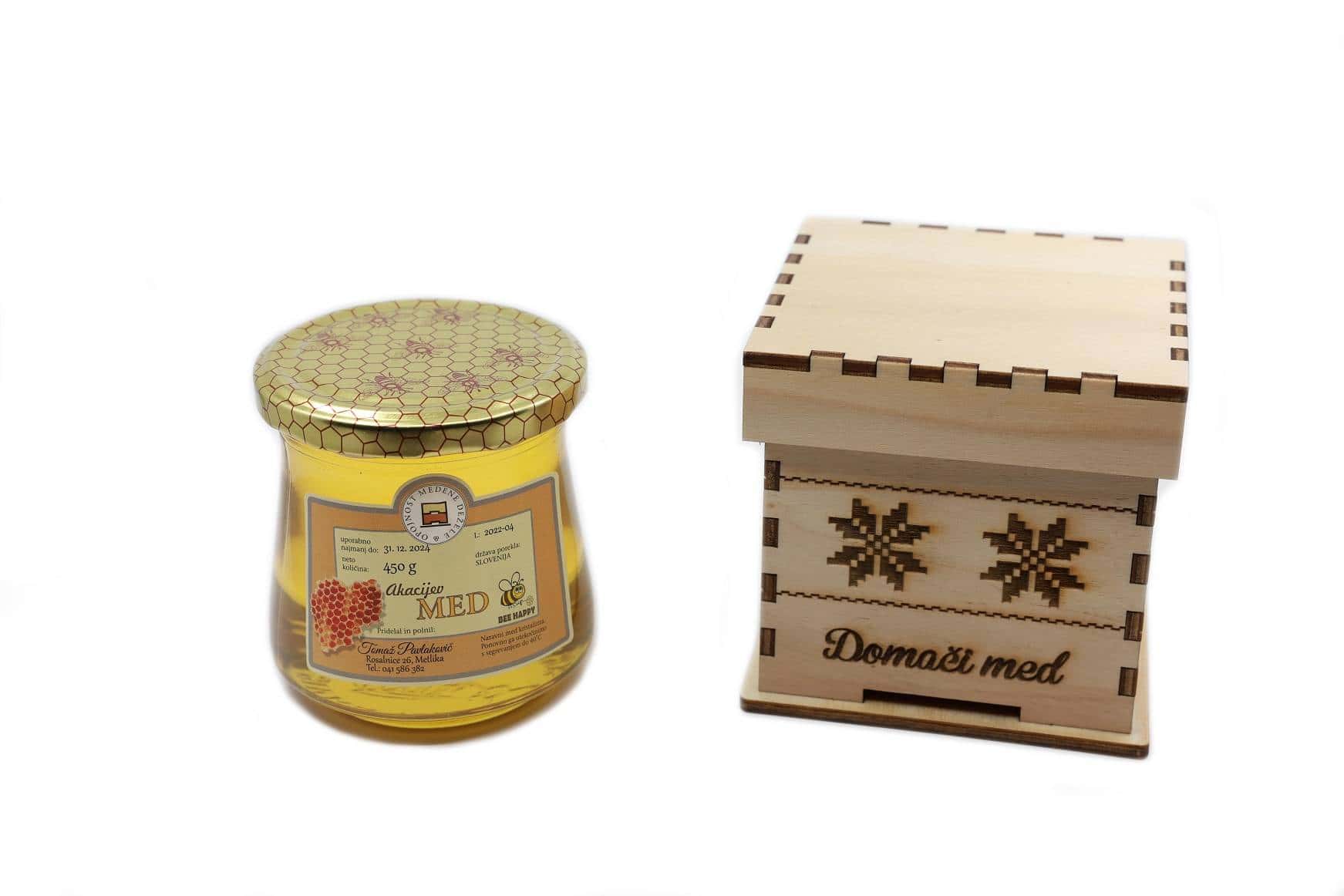 Pavlakovič, Medena škatlica, 250-450g