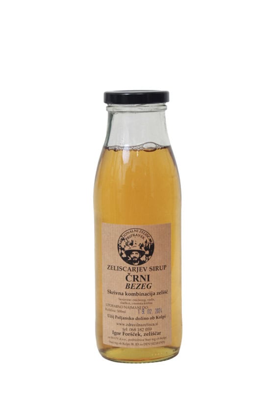 Foršček kmetija pod Hrelenom, Zeliščni sirupi, 500 ml - slika 3