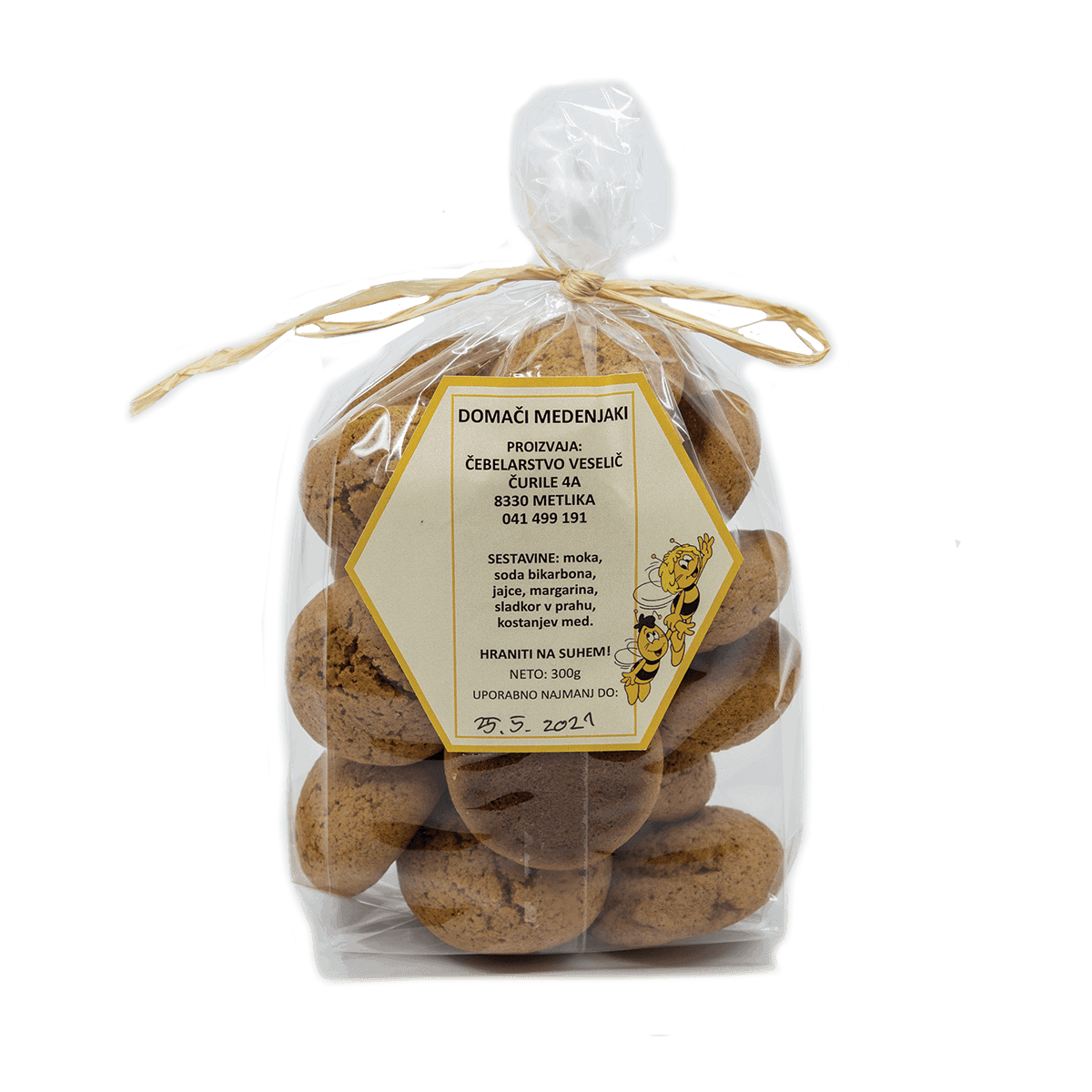 Čebelarstvo Veselič, Medenjaki, 300g
