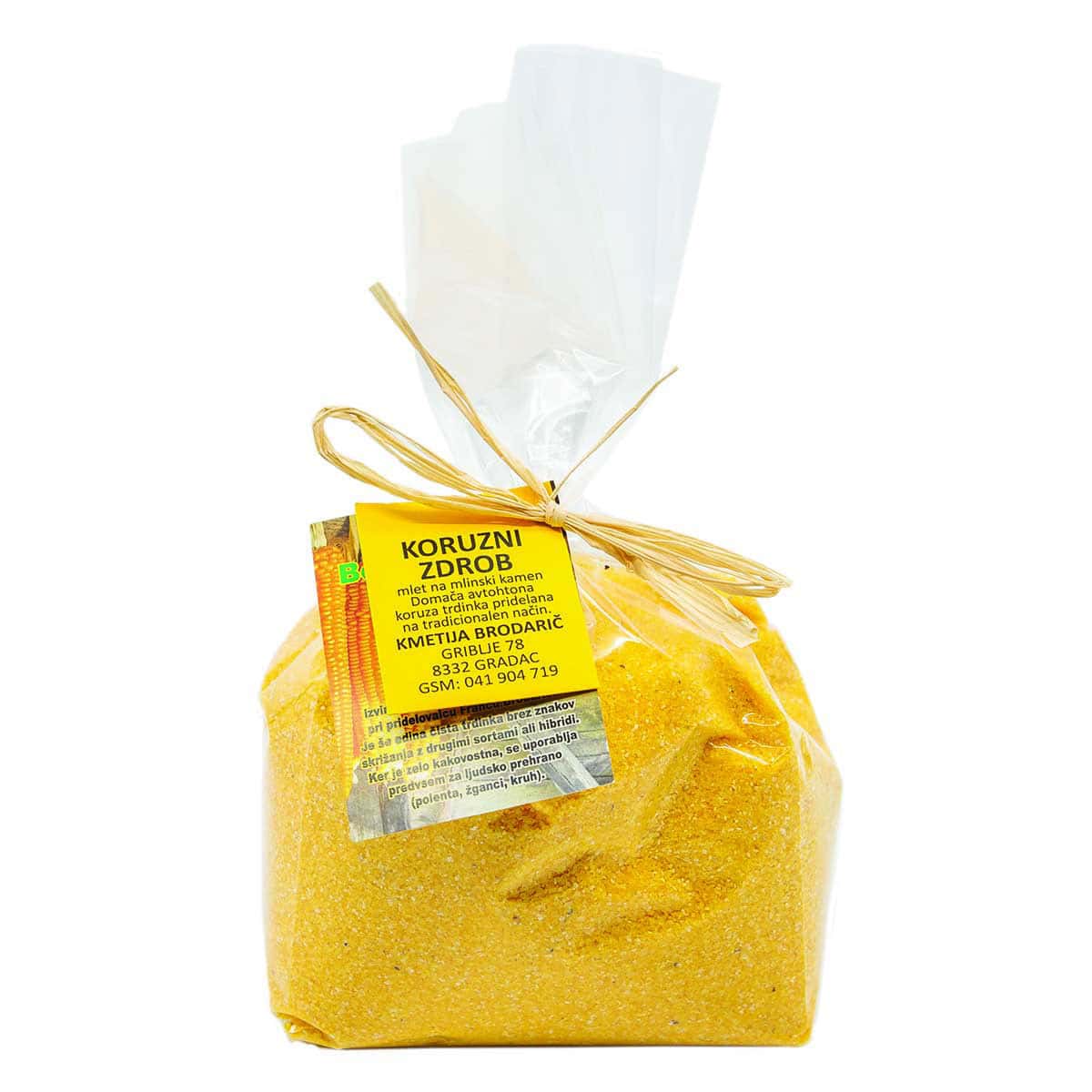 Kmetija Brodarič, Koruzni zdrob, 500 g