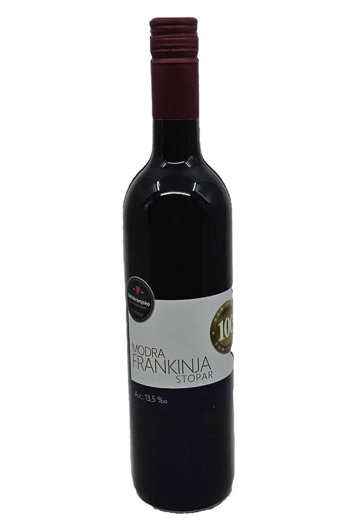 Janez Stopar, Modra frankinja, 0,75 L