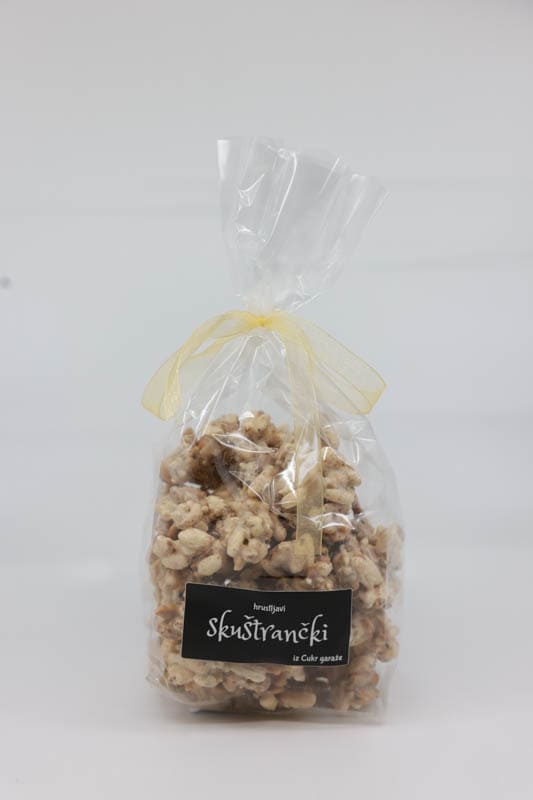 Skuštrančki 150g, Cukr Garaža