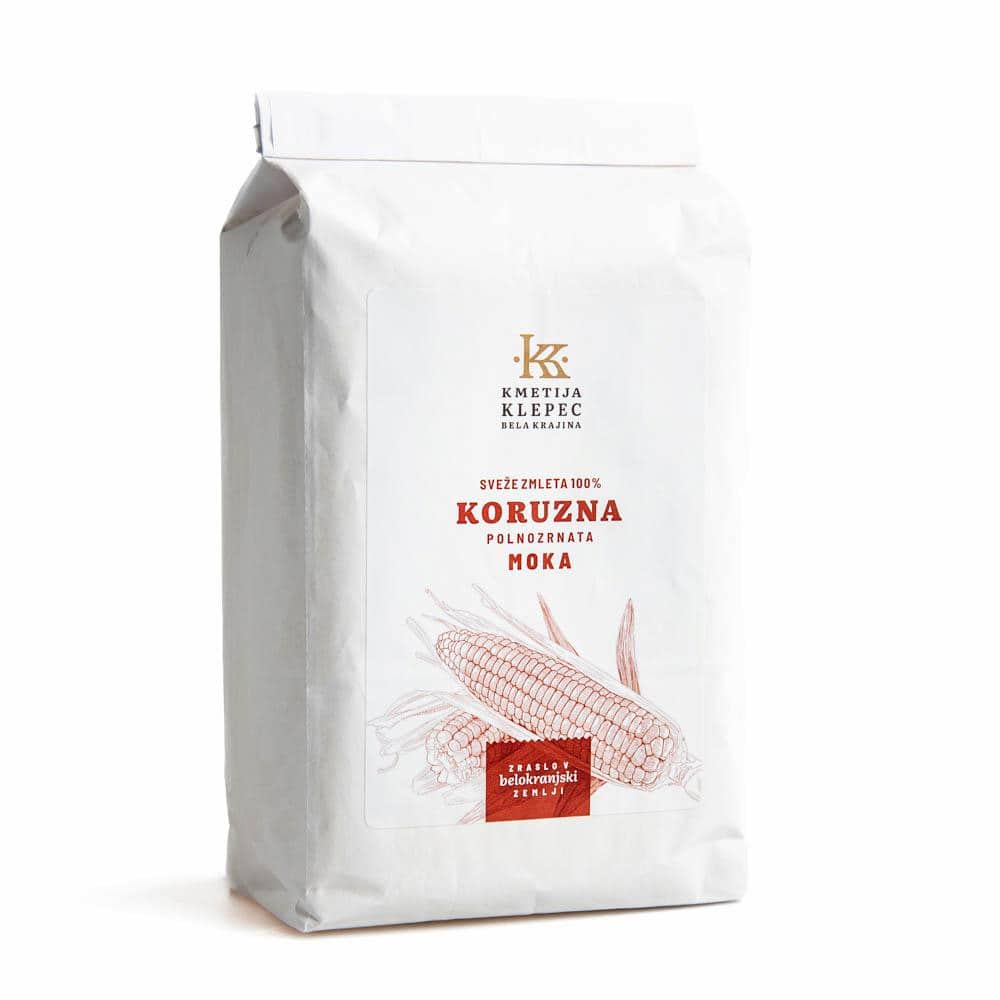 Kmetija Klepec, Koruzna moka, 1 kg