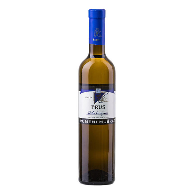 Vinska klet Prus, Rumeni muškat - izbor, 0,5 L