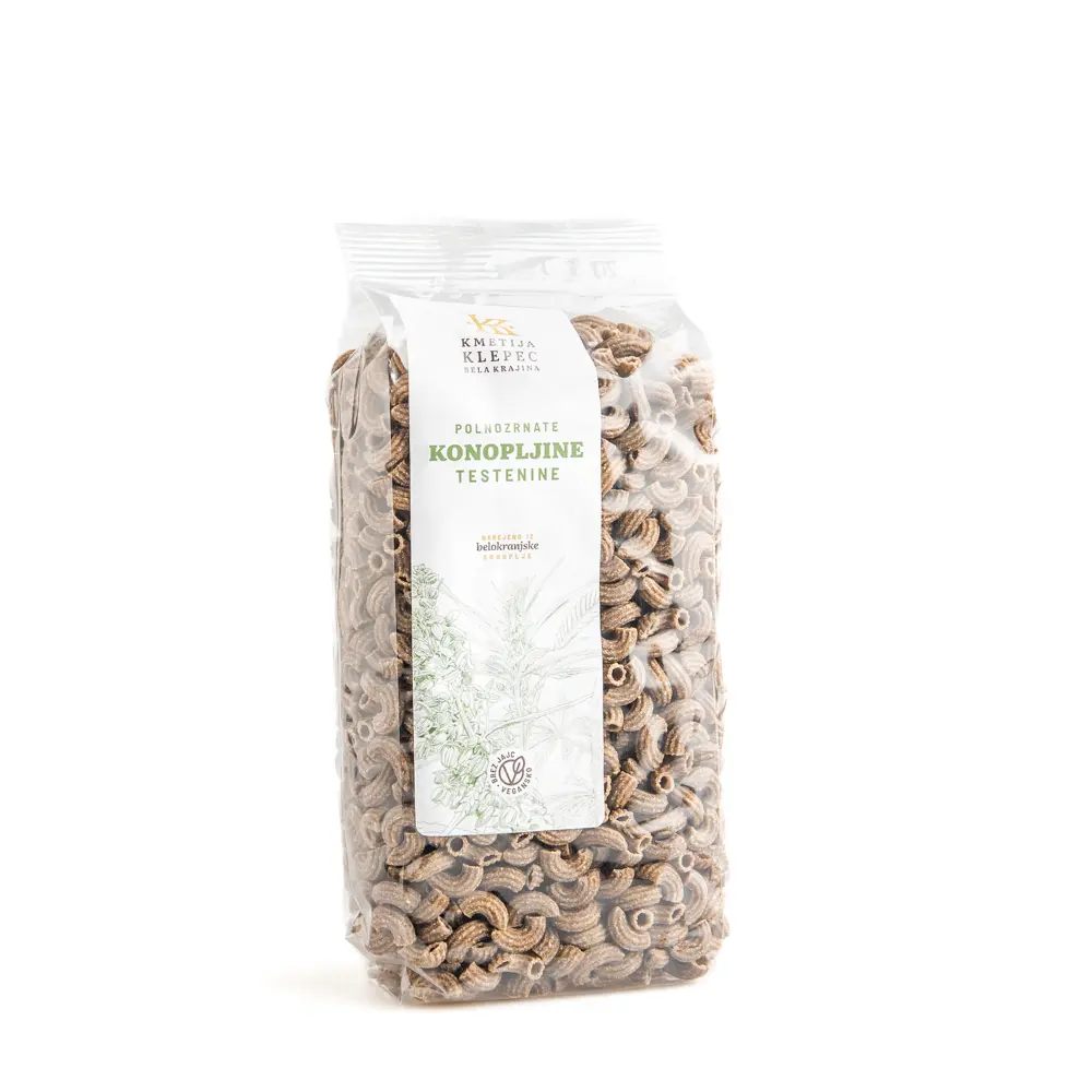 Kmetija Klepec, Konopljine testenine
