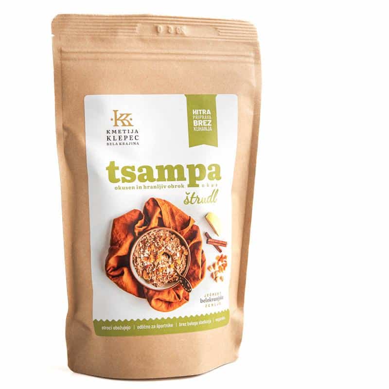 Kmetija Klepec, Štrudl tsampa, 400g