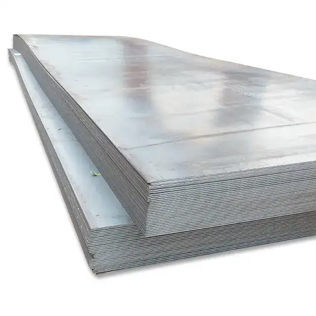 Steel sections for construction and industrial use, manufactured by Hi-Tech Engineers.