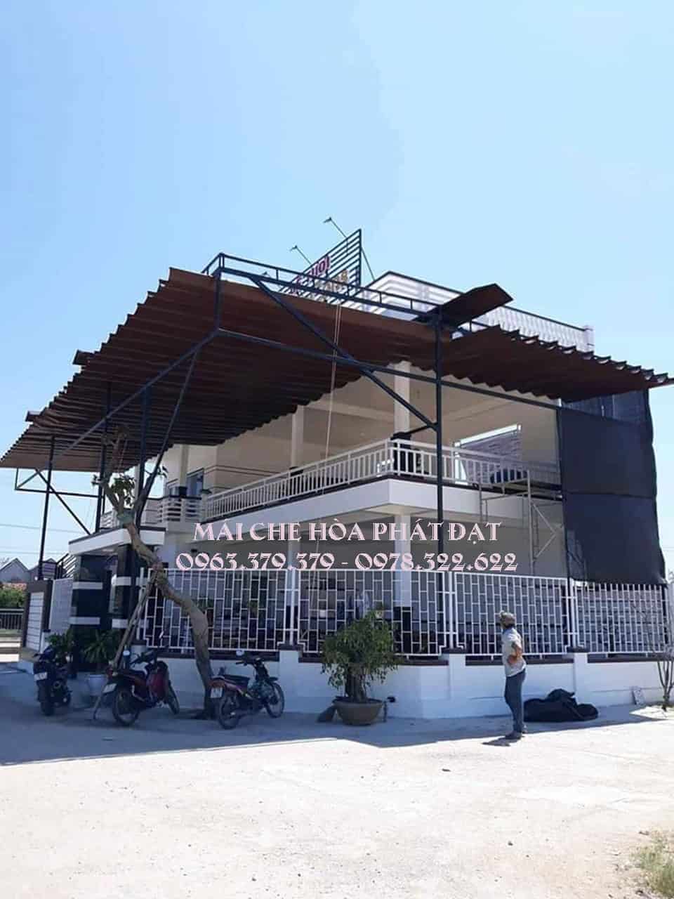 Bạt che nắng dạng xếp