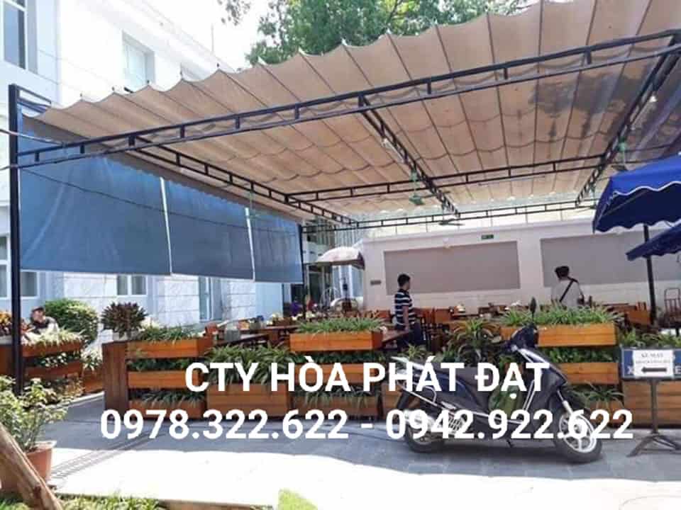Bạt che nắng dạng xếp