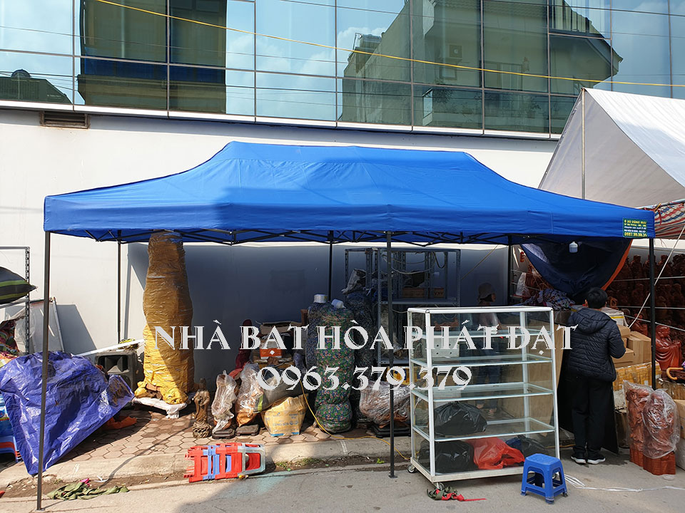 nhà-bạt-xếp-di-động-3m-x-4m5-che-hàng-ngoài-trời