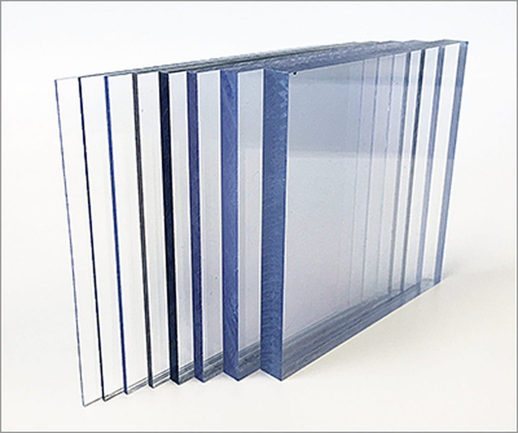 Tấm nhựa lấy sáng Poly Mẫu tấm lợp nhựa thông minh Polycarbonate màu xanh dương