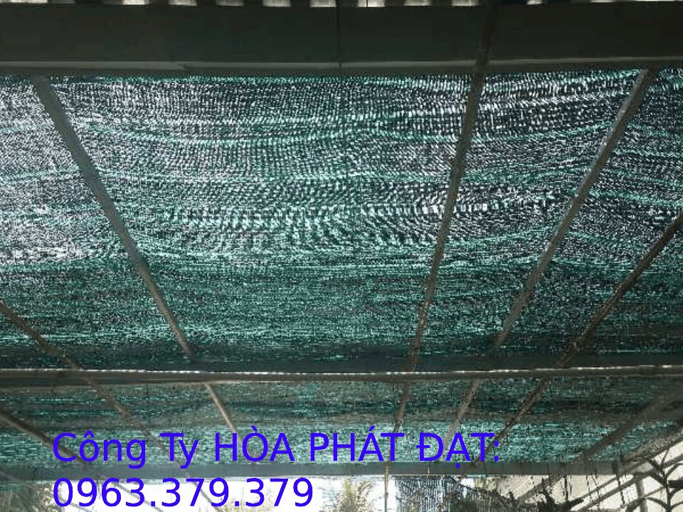 Màng xanh che công trình Hòa Phát Đạt