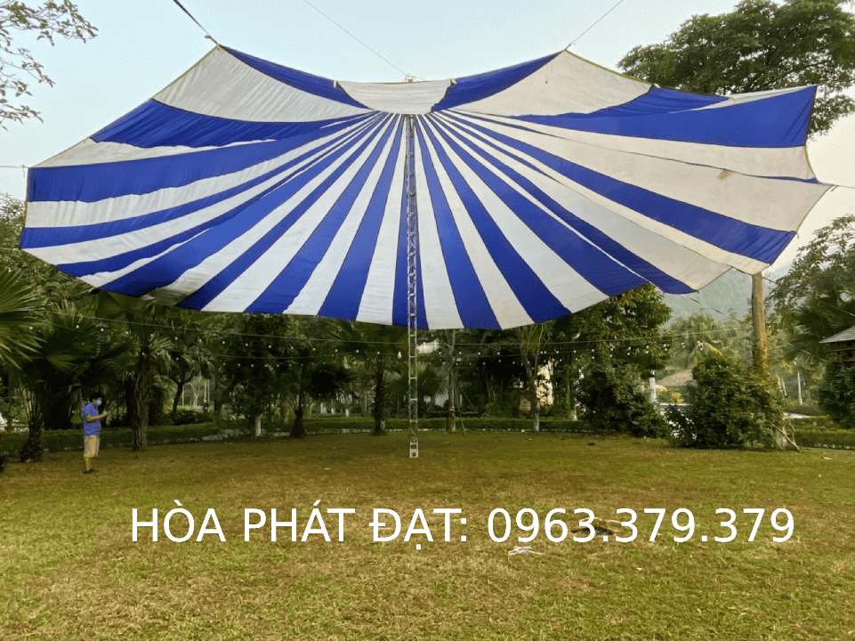 Dù che sân trường Hòa Phát Đạt giá rẻ