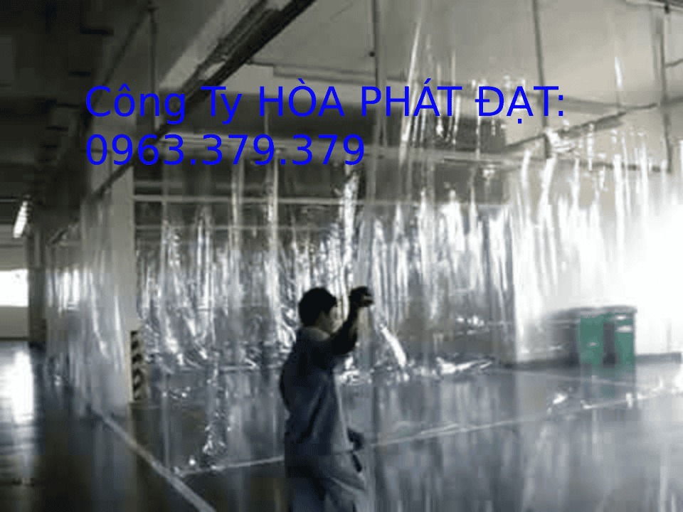 Bạt trắng trong suốt PVC thương hiệu Hòa Phát Đạt