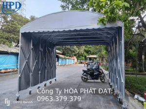 Nhà xưởng kho bằng bạt, Nhà bạt đi động dẫn lối thương hiệu Hòa Phát Đạt