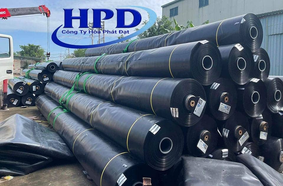 Hình ảnh bạt nhựa HDPE chống thấm khổ 5m Hình ảnh bạt nhựa HDPE chống thấm khổ 5m