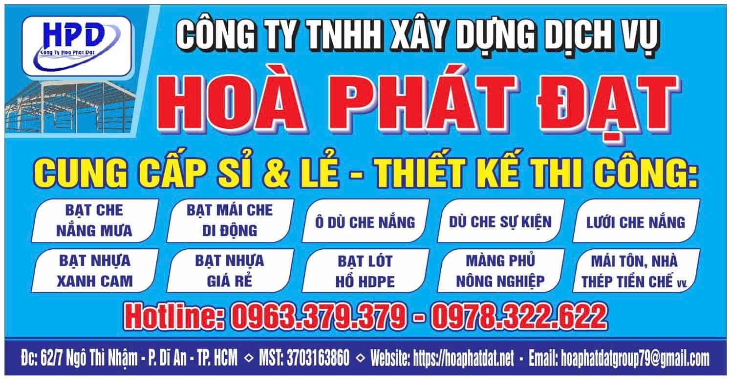 Hòa Phát Đạt Group Banner giới thiệu chính thức Công Ty Hòa Phát Đạt Group