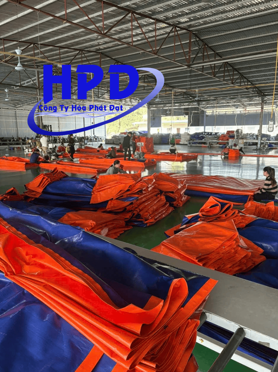 Cung cấp bạt xanh cam che nhà xưởng tại TP HCM Bạt xanh cam che nhà xưởng tại TP HCM
