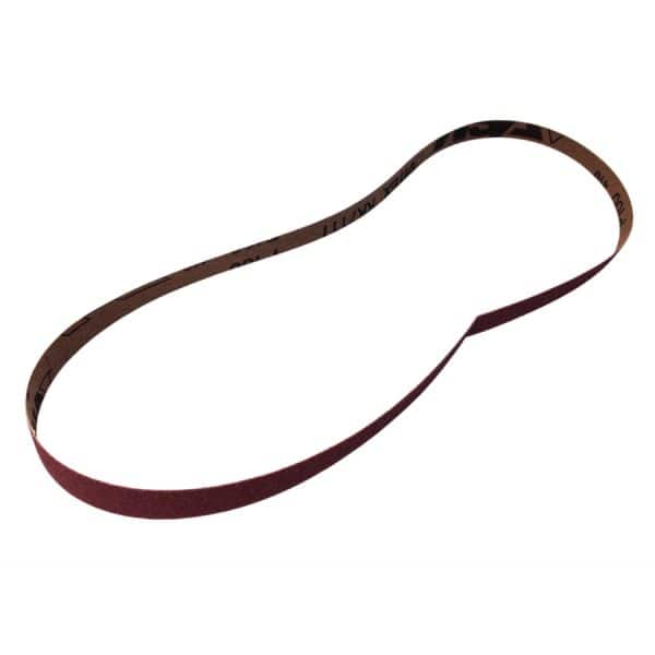 Coarse sanding belt for woodworking tools