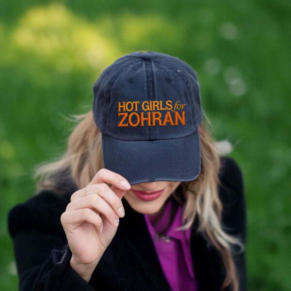 Embroidered Hot Girls For Zohran Hat