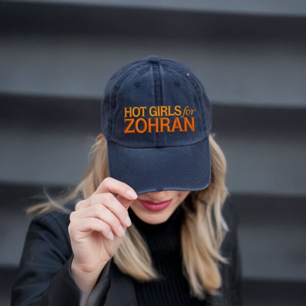 Embroidered Hot Girls For Zohran Hat