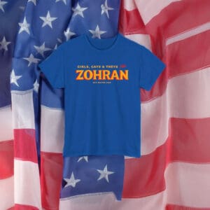 Girls, Gays, and Theys for Zohran T-Shirt