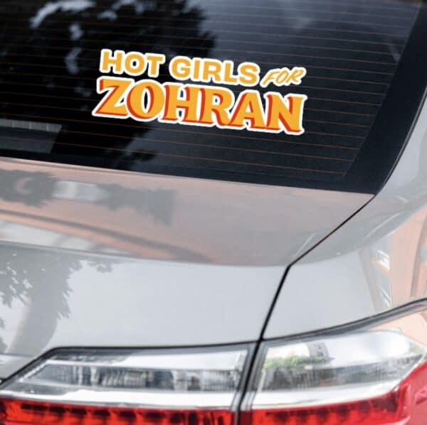Hot Girls for Zohran 2025 Sticker