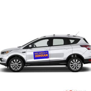 Hot Girls For Zohran Car Magnets