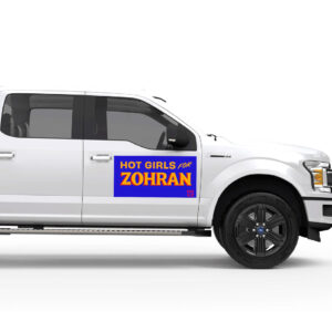 Hot Girls For Zohran Car Magnets