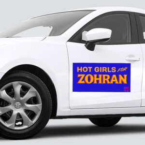 Hot Girls For Zohran Car Magnets