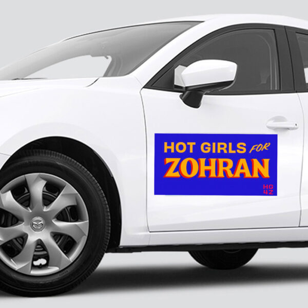 Hot Girls For Zohran Car Magnets