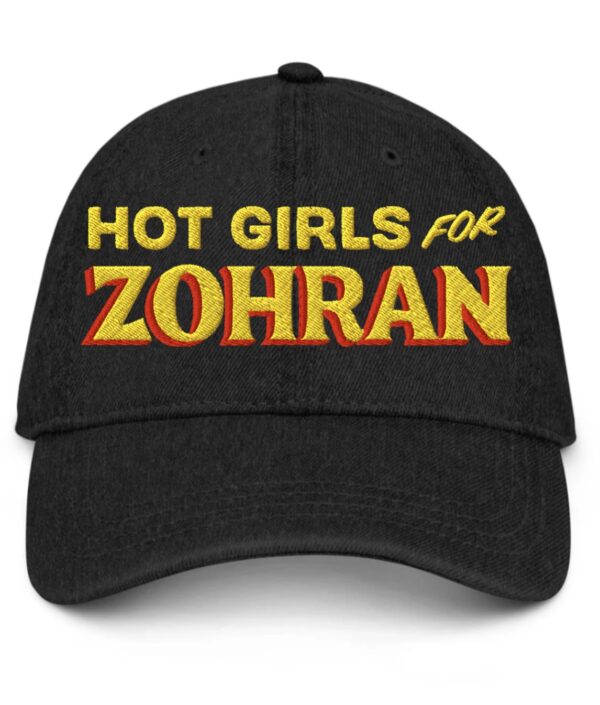Hot Girls For Zohran Denim Hat