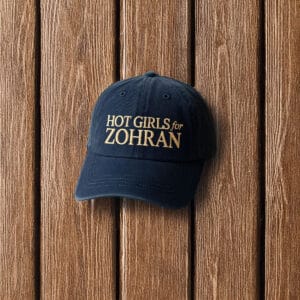 Hot Girls For Zohran Embroidered Hat