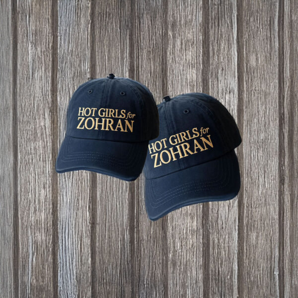 Hot Girls For Zohran Embroidered Hat