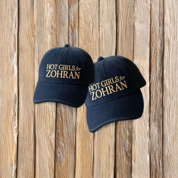 Hot Girls For Zohran Embroidered Hat