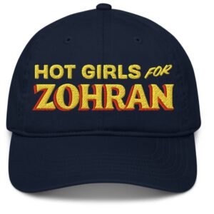 Hot Girls For Zohran Organic Baseball Cap