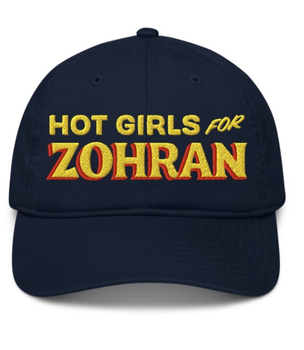 Hot Girls For Zohran Organic Baseball Cap