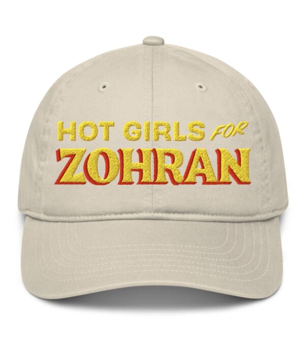 Hot Girls For Zohran Organic Baseball Cap