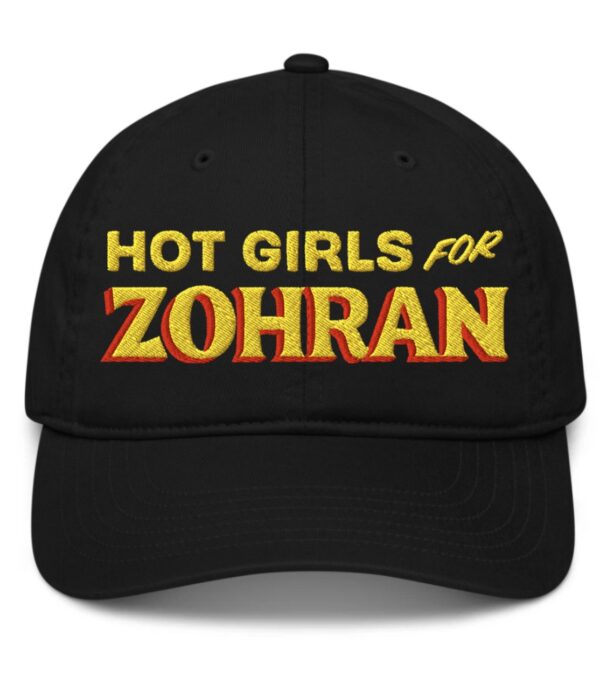 Hot Girls For Zohran Organic Baseball Cap