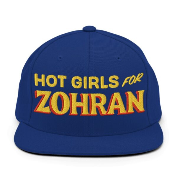 Hot Girls For Zohran Snapback Hat