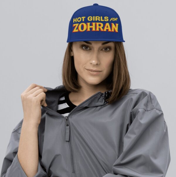 Hot Girls For Zohran Snapback Hat