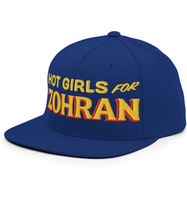 Hot Girls For Zohran Snapback Hat
