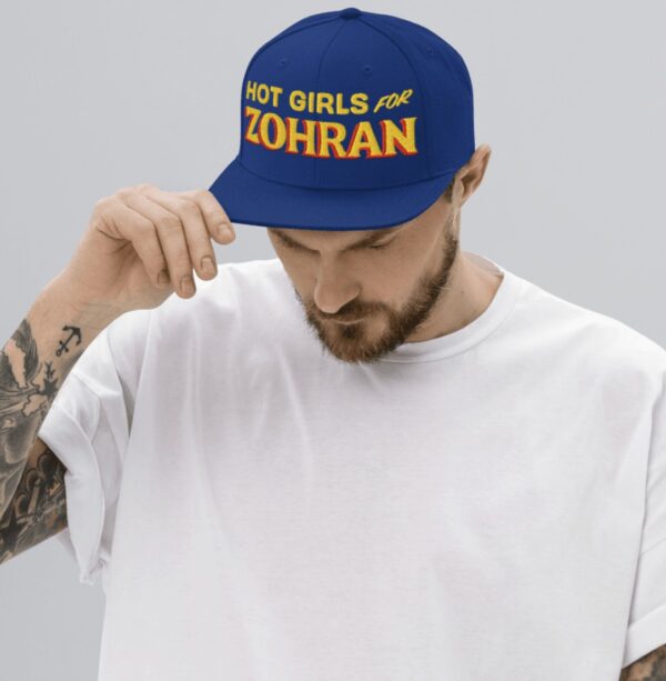 Hot Girls For Zohran Snapback Hat