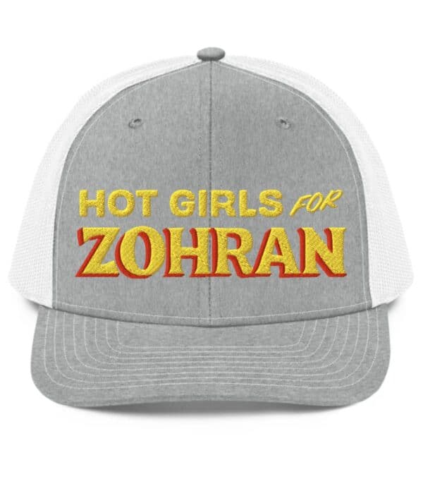 Hot Girls For Zohran Snapback Trucker Cap
